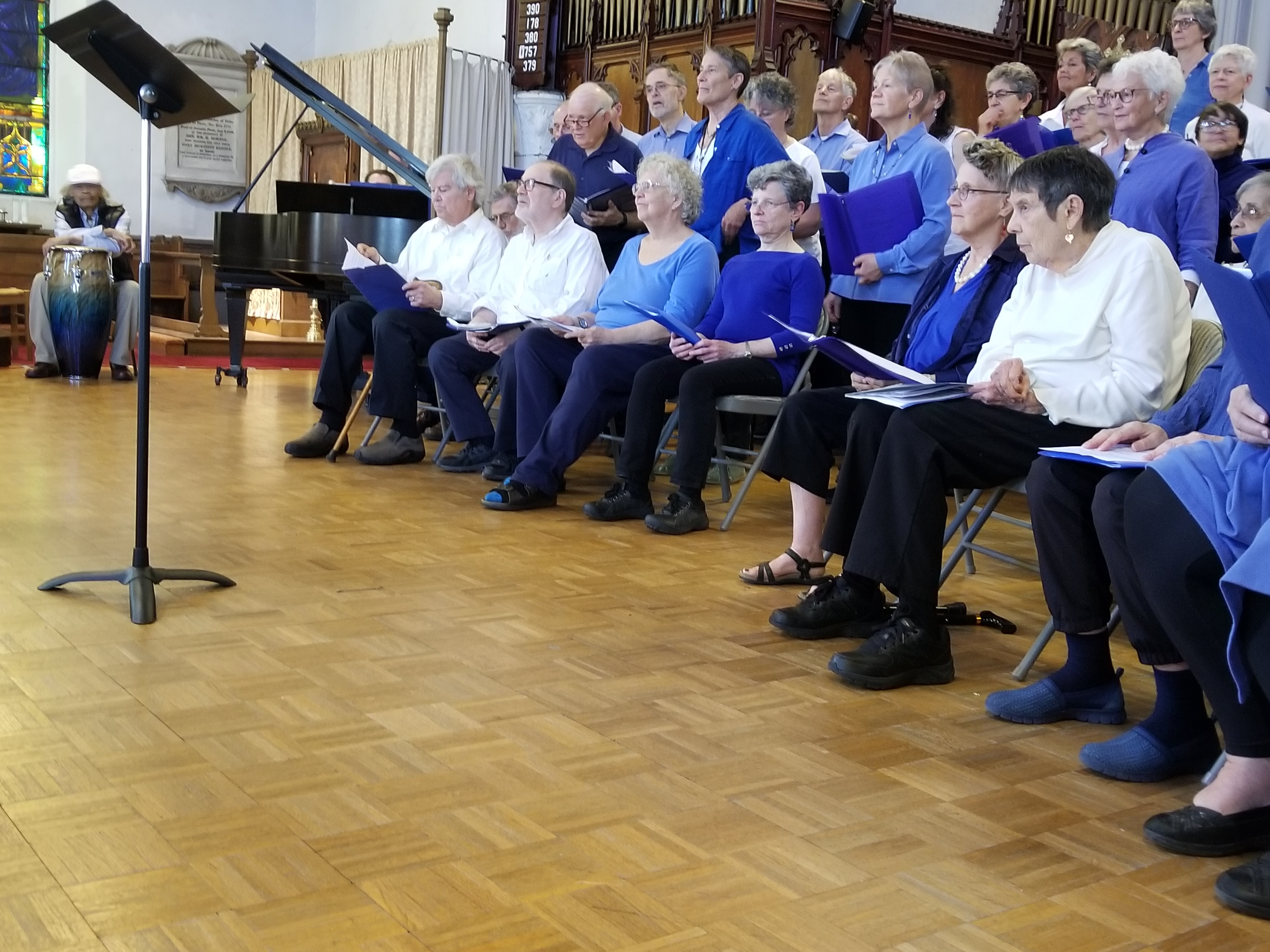 PACE participants practice for the Jubilee Chorus